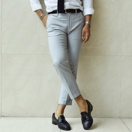 82-4823 COTTON fitty shark 男士脚踝裤<产品No.1048>